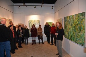 Artists Talk at Opening